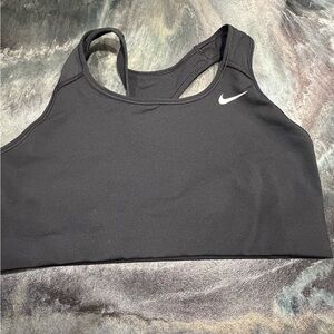 Nike Women's Black and White Sports Bra